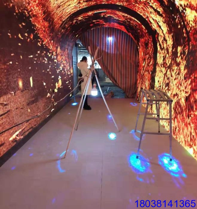 广汇集团OL星辰汇LED时光隧道